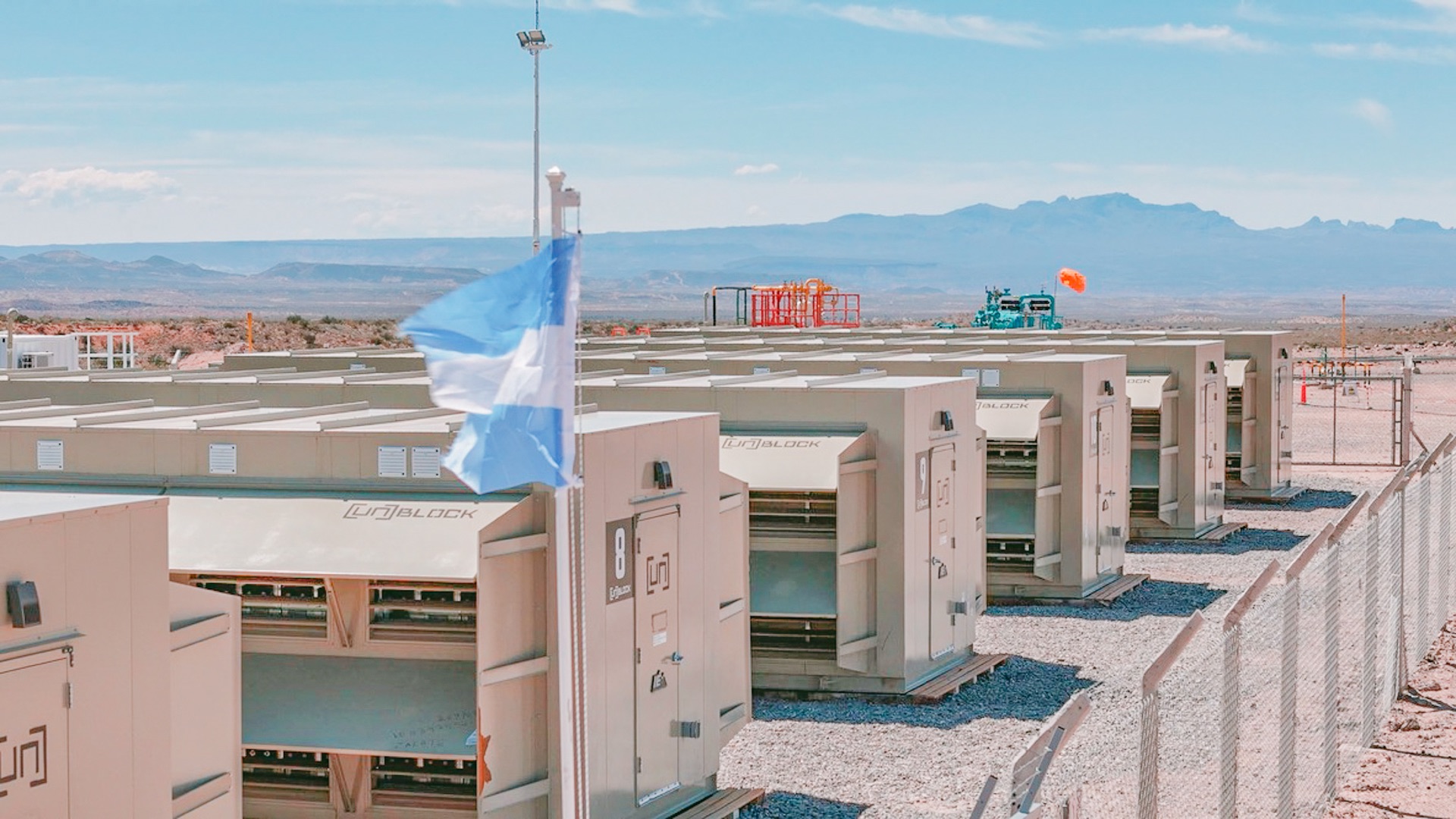 Unblock data center module operating at wellhead location